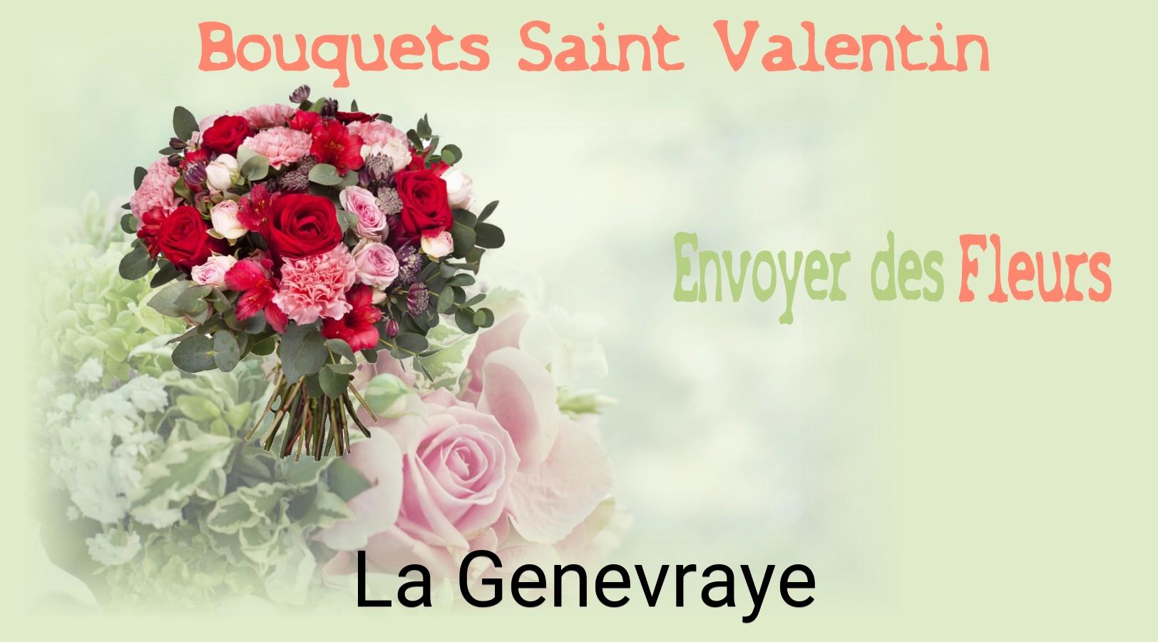 Roses de Saint-Valentin livrées à La Genevraye